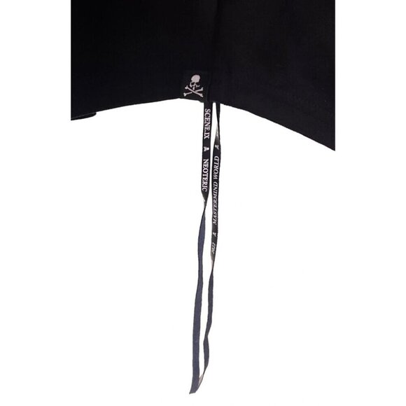 Mastermind Japan Embroidered Logo LS Baseball T-Shirt M Men Black Skull NWT $695 - Picture 8 of 15